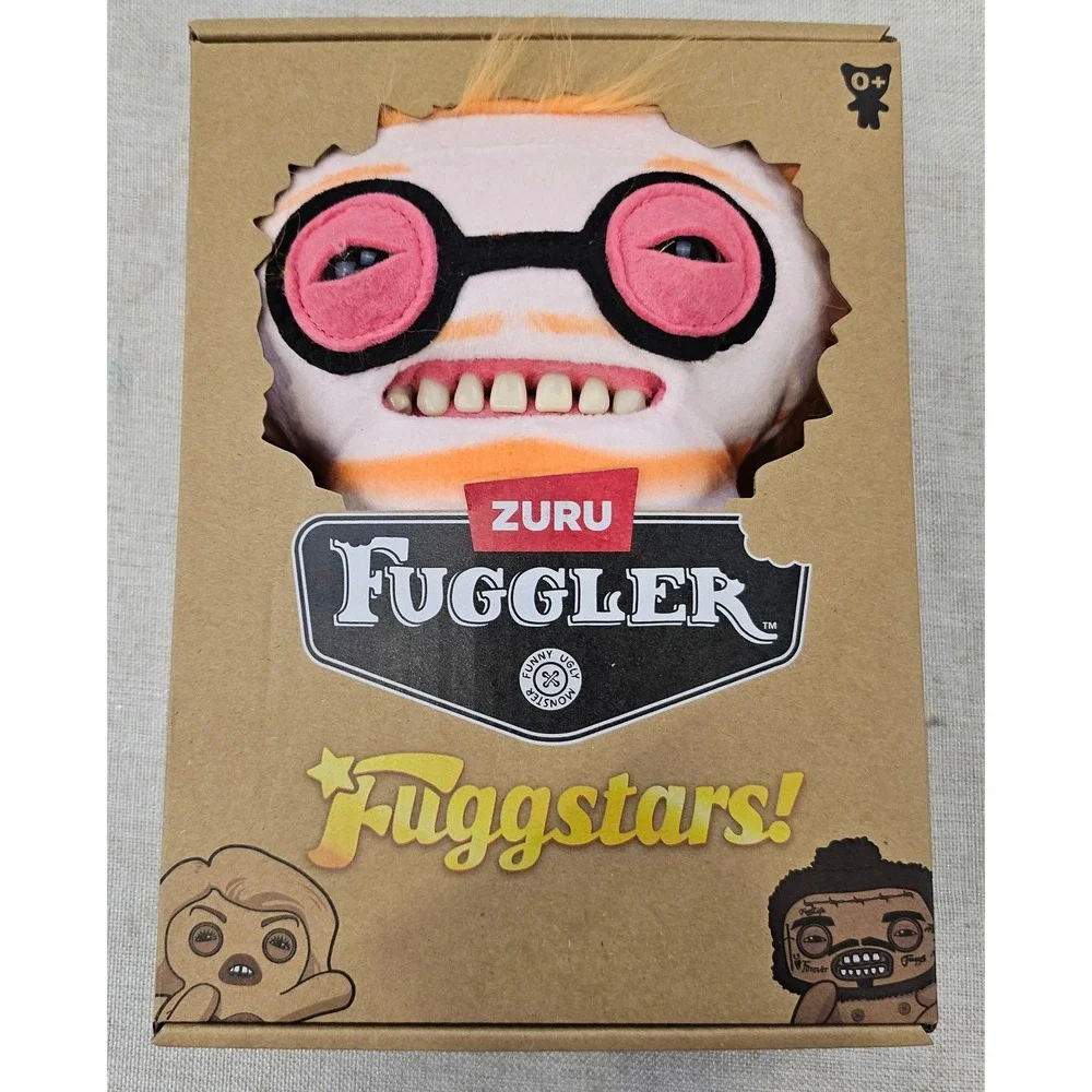 Zuru Fuggler Fuggstars Gunky Goober Plush Monster New 15754G Funny Ugly Toy